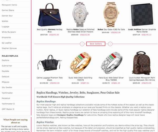 Replica Handbags, Watches, Jewelry, Belts, Sunglasses, Pens Online Sale