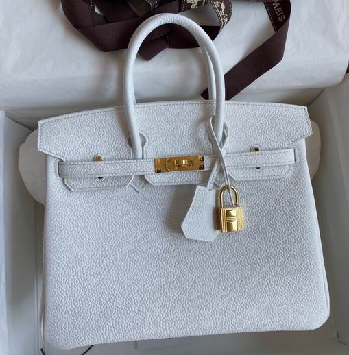 Hermes Birkin 25 Retourne Handmade Bag