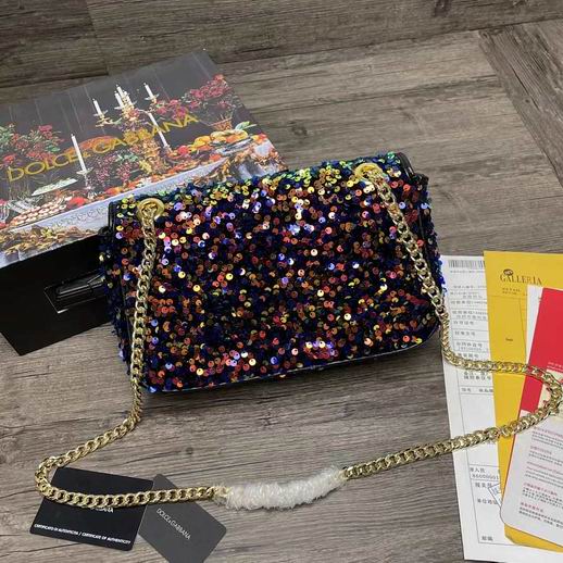 Dolce & Gabbana Kate Schultertasche Mit Pailletten