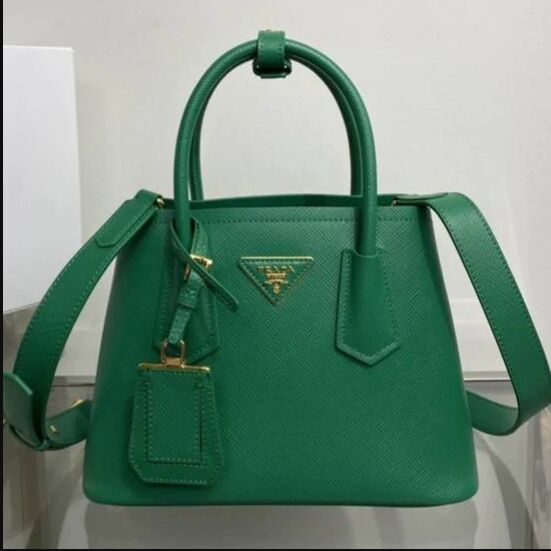 prada double saffiano bag mini