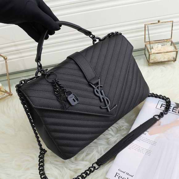 Wholesale 1:1 Fashion Genuine Leather Luxury fake designer bags YSL