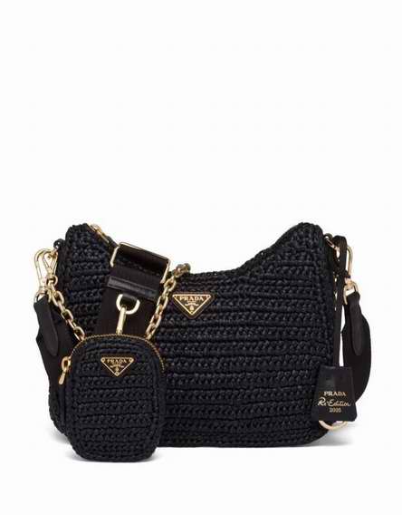 Prada Re-Edition 2005 Raffia Bag